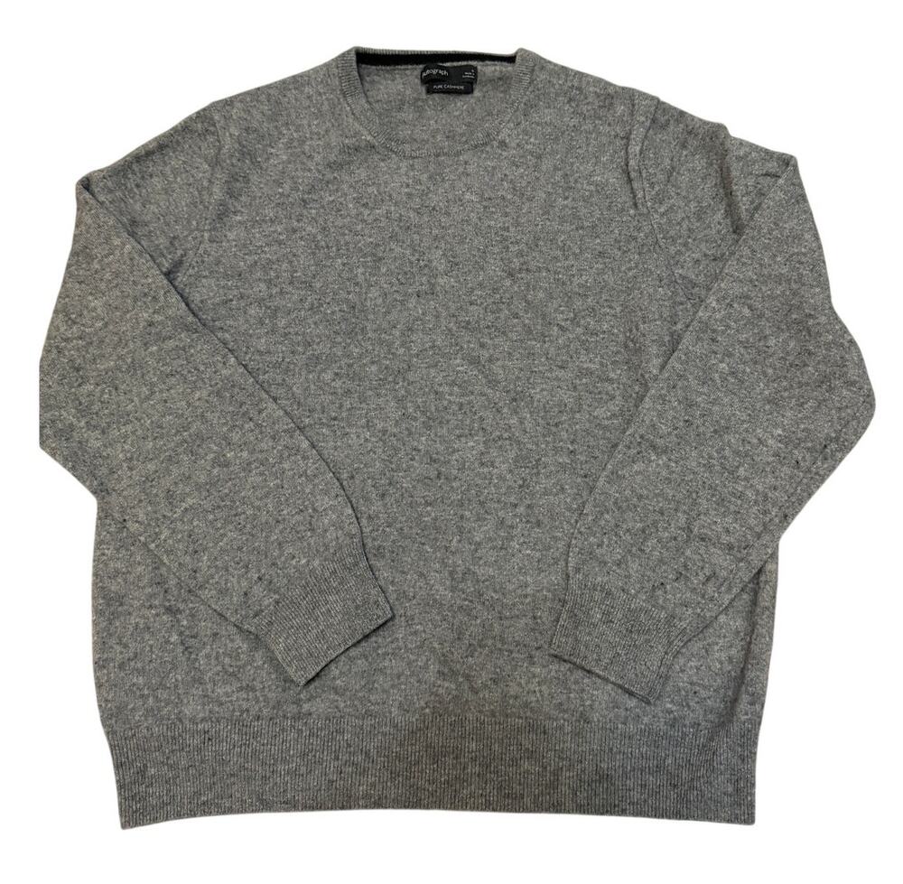 Autograph M & S 100% Cashmere Sweater - Gray - Size XL